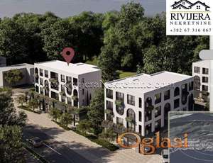 Na prodaju jednosoban stan u izgradnji Tivat